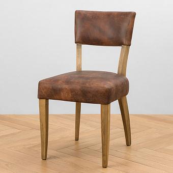 Стул Mami Dining Chair, Oak Brown натуральная кожа Autumn Brown