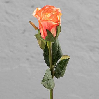 Искусственный цветок Annabelle Rose Peach Pink 52 cm