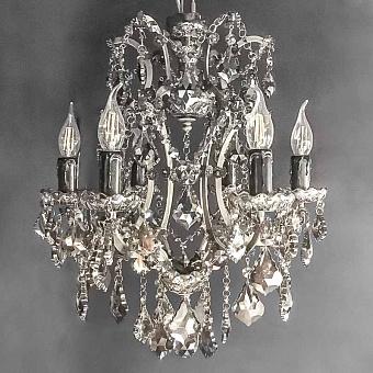 Люстра Crystal Chandelier Small хрусталь и металл Grey Crystal and Natural Metal