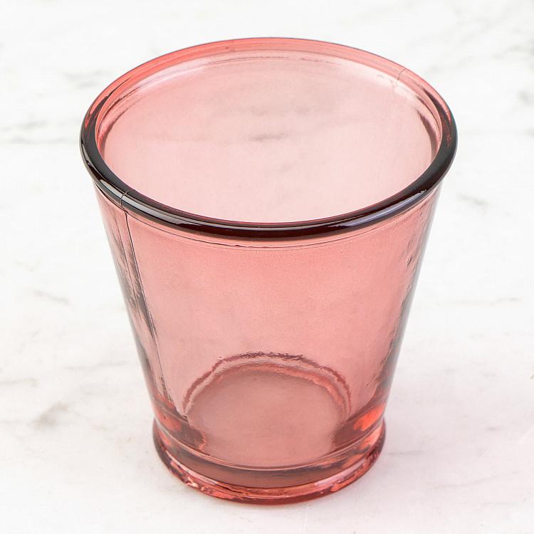 Recycled Glass Tumbler Pink