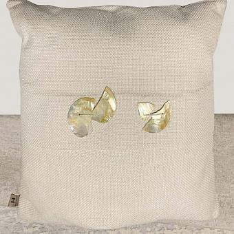Декоративная подушка 85 Cushion discount лён Linen White
