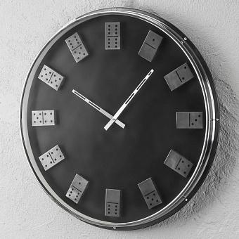 Dominos Metal Clock