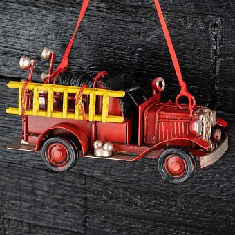 Ёлочная игрушка Fire Engine 11 cm