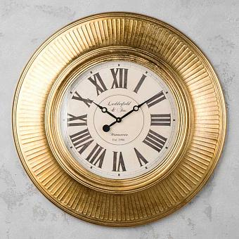 Настенные часы Wall Clock Antique Gold