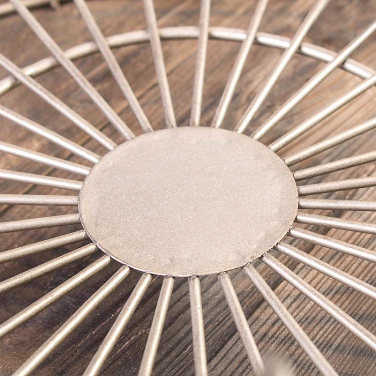 Круглая сушилка для тарелок Round Dish Drainer In Metal