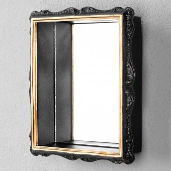 Зеркало Mirror With Black Shelf Box