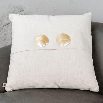 Декоративная подушка 85 Cushion лён Linen White