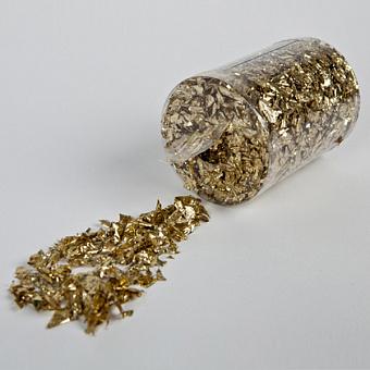 Конфетти Confetti Flakes 30 gram In Box Gold 10 cm