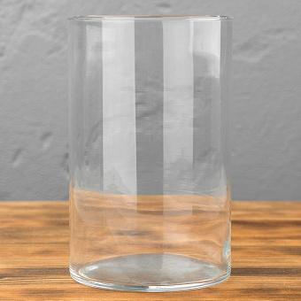 Decorative Cylindrical Glass Vase