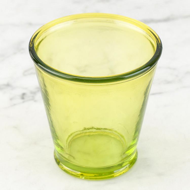 Recycled Glass Tumbler Yellow