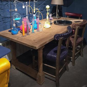 Обеденный стол Refectory Dining Table 4 Legs Small discount сосна Genuine English Reclaimed Timber