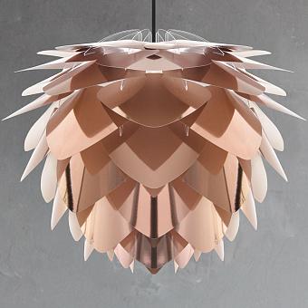 Подвесной светильник Silvia Hanging Lamp With Black Cord Medium пластик Shiny Copper Plastic
