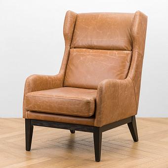 Кресло Toronto Chair натуральная кожа Chestnut Tan