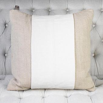 Декоративная подушка 82 Cushion лён Stone Burlap