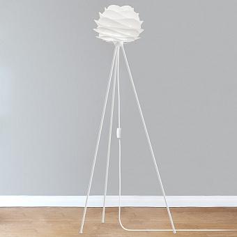 Торшер на треноге Carmina Floor Lamp With White Tripod Mini пластик White Plastic