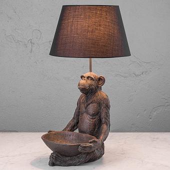 Настольная лампа с абажуром Monkey Tray Lamp With Shade