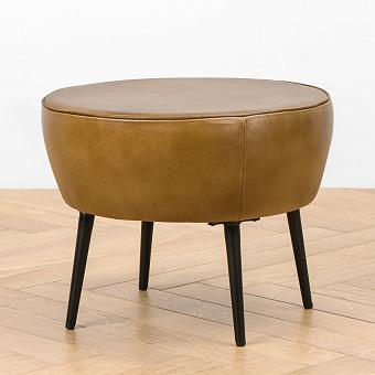 Банкетка Percussion Stool Brown Leather