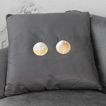 Декоративная подушка 84 Cushion лён Linen Charcoal