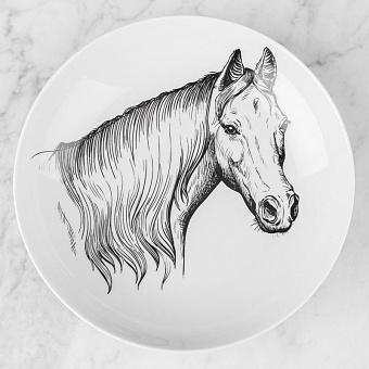 Тарелка Horse Deep Plate