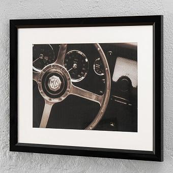 Фото-принт E-Type Steering Wheel, Studio Frame
