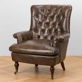 Кресло Castle Chair RM натуральная кожа Antique Master