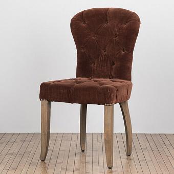 Стул Chester Dining Chair, Weathered Wood хлопок Vintage Moleskin Peat