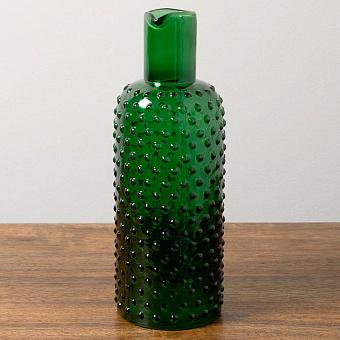 Графин Dotted Green Carafe With Stopper