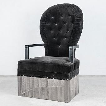 Кресло 93 Emperor's Chair хлопок Vintage Black
