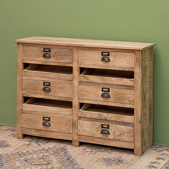Комод Manchester Chest With 6 Drawers Mango Wood
