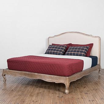 Двуспальная кровать Margot Double Bed лён Linen Natural