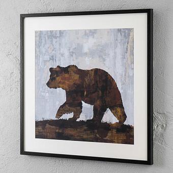 Картина-принт Bear Shape Frame