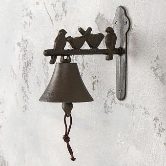 Настенный звонок Wall Bell With Bird