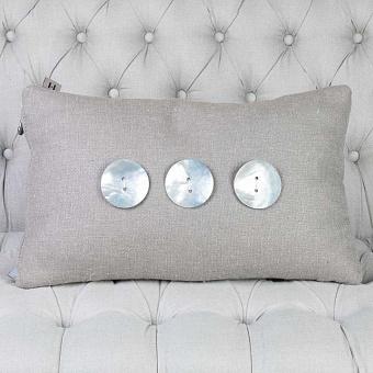 Декоративная подушка 59 Cushion лён Linen Silver