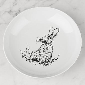 Тарелка Hare In The Meadow Deep Plate