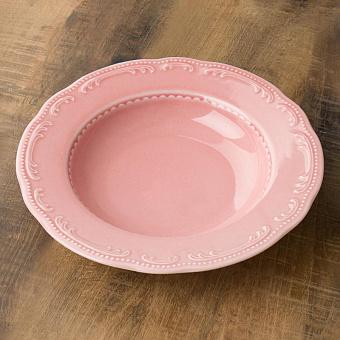 Тарелка Vecchio Vienna Soup Plate Powder Pink