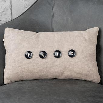 Декоративная подушка 62 Cushion лён Linen Silver