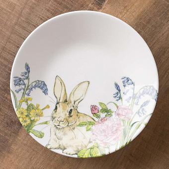 Тарелка Rabbit In The Meadow Soup Plate