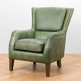 Кресло Master Chair, Rustic Brown Oak PF натуральная кожа Matcha Grain