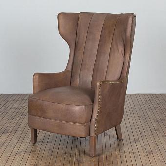 Кресло Manor Chair натуральная кожа Destroyed Raw