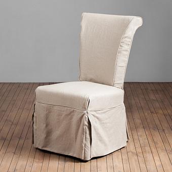 Стул Amelie Slipcovered Dining Chair лён Linen Plain