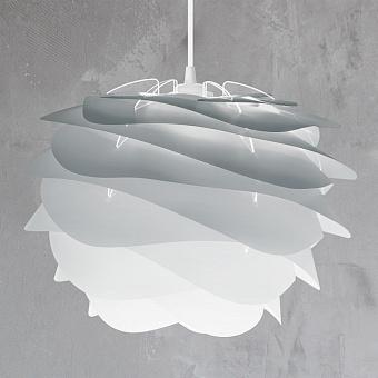 Подвесной светильник Carmina Hanging Lamp With White Cord Mini пластик Misty Grey Plastic