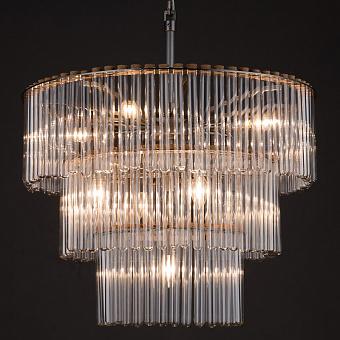 Люстра Oxford Test Tube Chandelier Small металл Natural Metal