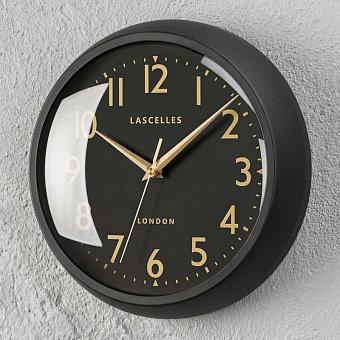 Настенные часы Sweep Seconds Hand Retro Wall Clock Black