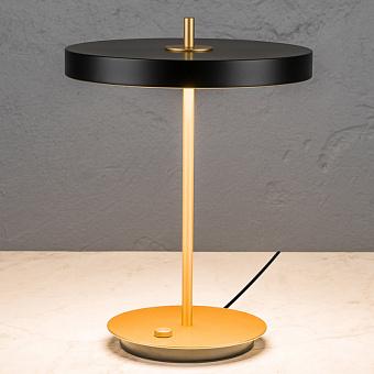 Настольная лампа Asteria Table Lamp алюминий Black Aluminium