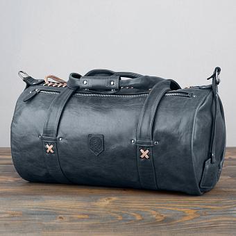 Спортивная сумка Sport Bag Model 38, Gray натуральная кожа WM Gray