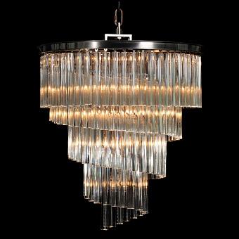 Люстра Paradise Spiral Chandelier Small хрусталь и металл Clear Crystal and Natural Metal