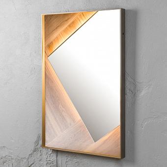 Зеркало с подсветкой Lascari Mirror Small орех Walnut