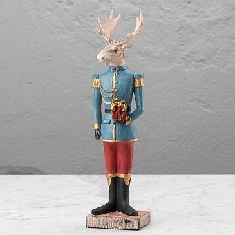 Новогодняя фигурка Figure Elk With Gift 37 cm