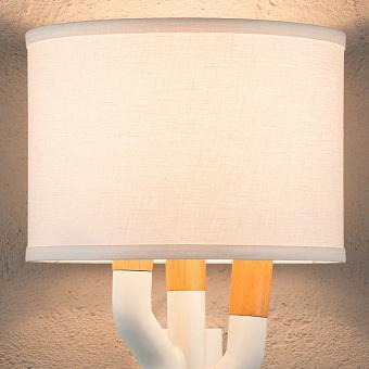 Абажур Lamp Shade For Sconce Linen Oakline 25 cm