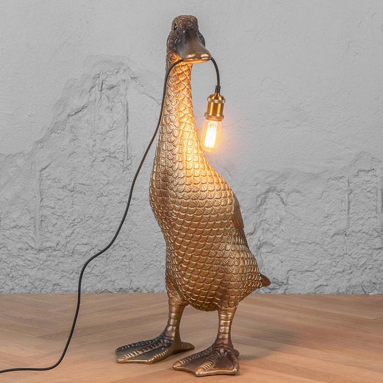 Floor Lamp Golden Duck